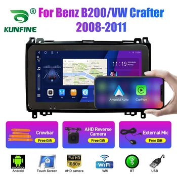 10,33 Дюймов Автомобильный Радиоприемник Для Benz A-class W169 2Din Android Восьмиядерный Автомобильный Стерео DVD GPS Навигационный Плеер QLED Экран Carplay  5