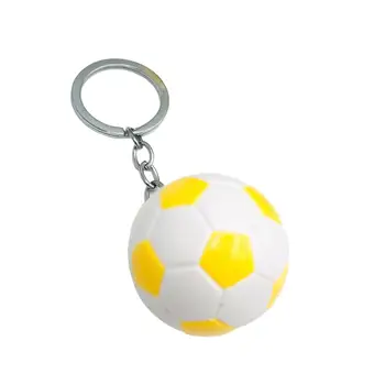 Креативные подарки Реалистичный футбольный брелок для ключей, подвесной кулон для рюкзака, футбольный брелок для ключей, футбольный брелок для ключей  5