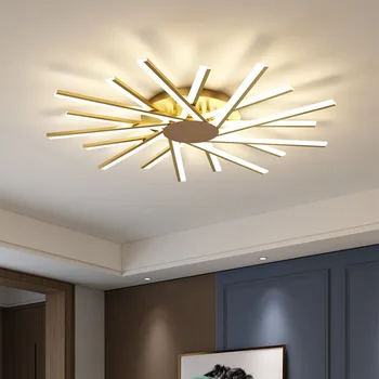 Украшение гостиной декор спальни светодиодная потолочная вертушка с подсветкой дистанционное управление Потолочный светильник в столовой внутреннее освещение  10
