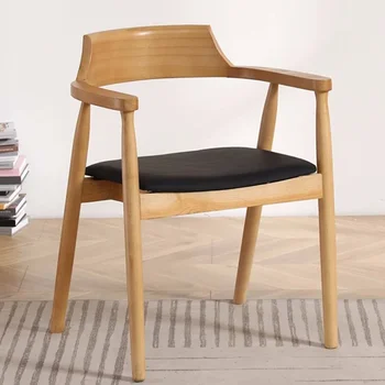 Передвижные обеденные стулья для спальни, Дизайнерские Низкие Скандинавские Современные стулья для гостиной, Креативная Постотельная минималистичная мебель Silla Comedor WYH  4
