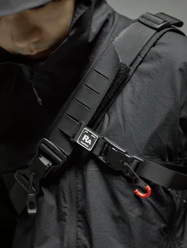Наружная трехточечная тактическая накладка на плечо, вспомогательный ремень, функция рюкзака, ACS-10, 12  10