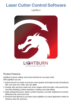 Код активации LightBurn для программного обеспечения управления лазерным гравировальным станком  0