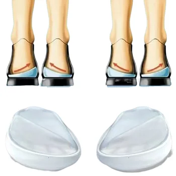 Оптовая Продажа Силиконовый Гель OX Foot Корректирующий Каблук Для Обуви Женская Эластичная Подушка На Высоком Каблуке Защищает Ноги От Коррекции Ортопедическими Стельками  5