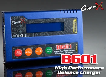 Зарядное Устройство Copterx B601 Lipo NiMH Li-ion Ni-Cd Digital Lipro Balance Charger Разрядник + Адаптер Переменного Тока 12V 5A Для Rc  0