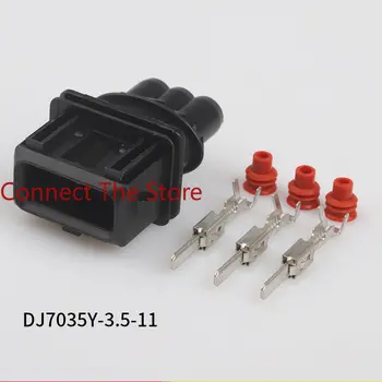 5ШТ DJ7035Y-3.5-11-21 Для 3-контактного автомобильного разъема дроссельной заслонки 282191-1  0