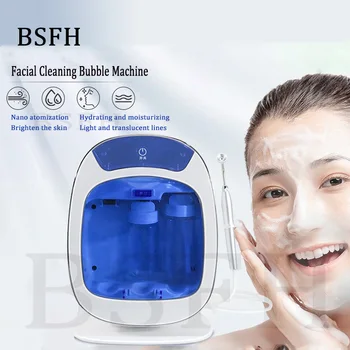 BSFH Японский СПА-Тестер для очистки пор Лица и тела От Клещей, Пожелтения и угрей Magic Oxygen Bubble Machine  5
