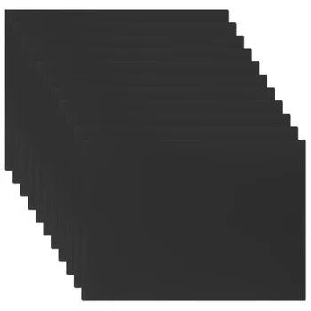 Черный картон для рисования Инструменты для поделок Бумага Заготовка для рисования для печати Формат А4 Материал для изготовления поделок  5