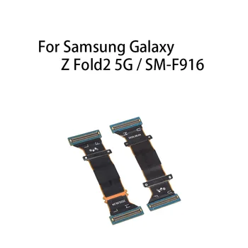 org (1 пара вращающихся осей) Основная плата, разъем материнской платы, гибкий кабель для Samsung Galaxy Z Fold2 5G /SM-F916  10
