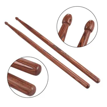 Деревянные барабанные палочки 5 /7A, износостойкие, профессиональные деревянные барабанные палочки из твердого клена  4