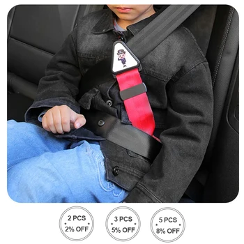 Регулируемый Держатель детского ремня безопасности Защитный шейный Ремень Плечевой держатель регулировки ремня безопасности детского автокресла  5