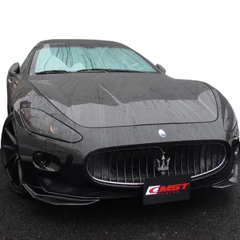Обвес из углеродного волокна для Maserati GTS задний диффузор боковые юбки и спойлер багажника спойлер крыла подтяжка лица Автомобильные аксессуары  5