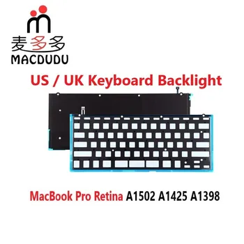10 Шт. Новая Клавиатура Ноутбука С Подсветкой, Раскладка США и Великобритании Для Macbook Pro Retina 13
