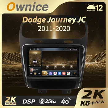 Ownice K6 + 2K для Dodge Journey JC 2011-2020 Автомобильный Радиоприемник Мультимедийный Видеоплеер Навигация Стерео GPS Android 12 No 2din 2 Din  5