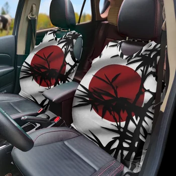 Бамбуковый узор Удобные автомобильные аксессуары, жилеты, чехлы для сидений, противоскользящий жилет для автомобиля, подушка для сиденья, чехол для сиденья, простота установки  5