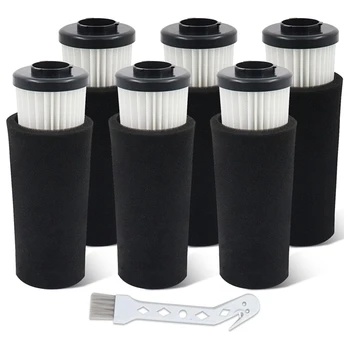 Пластиковый вакуумный фильтр для вертикального пылесоса Dirt Devil, комплект фильтров для улавливания запаха перед мотором, замените деталь AD47936  10