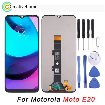 Высококачественный ЖК-экран и Дигитайзер в Полной Сборке с Рамкой /без Рамки Для Motorola Moto E20  5