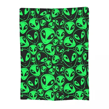 Alien Merch Одеяло Флисовое Весенне-Осеннее Покрывало Для Кровати Relax Ультра-Мягкое для Коврика на открытом воздухе  10