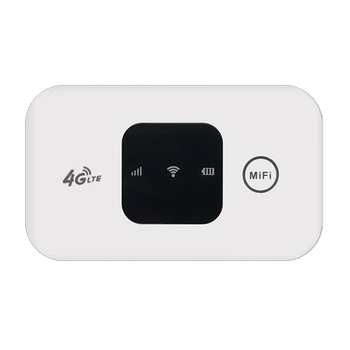 4G Wifi Роутер Автомобильная мобильная точка доступа беспроводной связи Wifi Пластиковая поддержка 10 пользователей со слотом для sim-карты  5