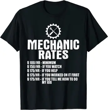 Забавный подарок от Mechanic - Mechanic Оценивает футболки в стиле хип-хоп, облегающие мужские топы и тройники из хлопка в стиле хип-хоп  10
