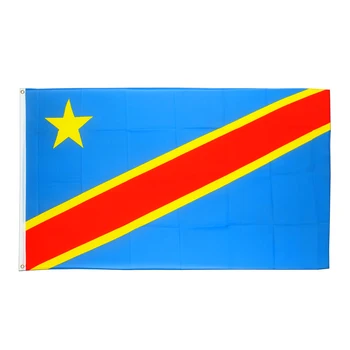 Флаг Демократической Республики Конго 90x150 см для украшения  5