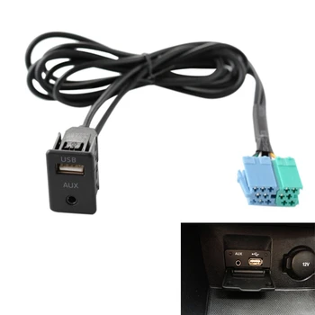 Удлинитель радио, порт AUX USB, кабель-адаптер, проводка в сборе для Hyundai Kia Sportage  2