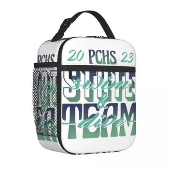 PCHS 2023 State Team Merch, Изолированная сумка для ланча, уличная коробка для еды, многофункциональный модный термоохладитель для ланча  5