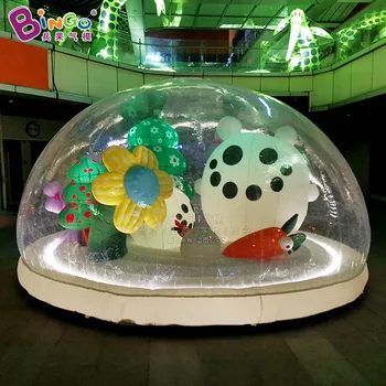 Новый Большой фестиваль на открытом воздухе, надувной дом с пузырьками, воздушная модель, Имитация торгового центра, Надувная модель декора, реквизит  5