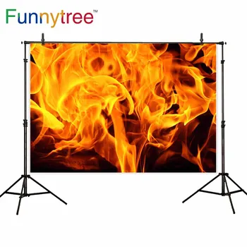 Забавные древесные фоны для фотостудии горящий огонь великолепное пламя искра профессиональный фон photobooth реквизит для фотосессии  5