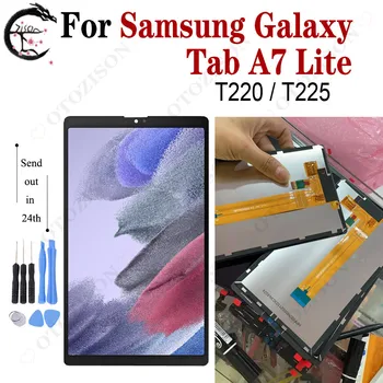 T220 T225 ЖК-Дисплей Для Samsung Galaxy Tab A7 Lite Дисплей SM-T225 SM-T220 ЖК-экран Сенсорный Дигитайзер Планшет В Сборе 8,7 