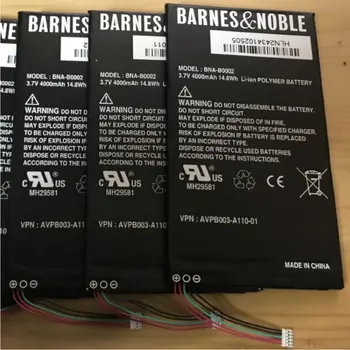 Высококачественная Сменная батарея 4000 мАч BNA-B0002 для электронной книги BARNES NOBLE NOOK BNRV400 BNTV400 NOOK HD 7 аккумуляторов для планшетов + ИНСТРУМЕНТЫ  3