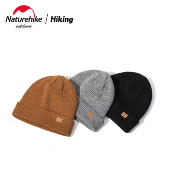 Naturehike Складная вязаная шерстяная шапка, зимняя теплая кепка, утепленные спортивные шапки для кемпинга, пеших прогулок NH21FS553  5