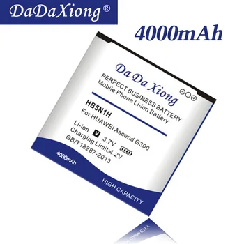 DaDaXiong 4000 мАч HB5N1H Для Huawei Ascend G300 G305T U8818 U8815 C8812 U8825D C8825D T8828 M660 Y320 G330D Батарея  1