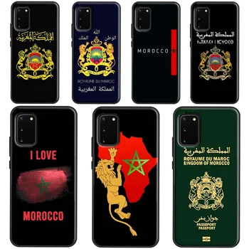 Марокко Maroc Чехол с Марокканским Флагом Для Samsung Galaxy S22 Ultra S21 S20 FE Note 20 S8 S9 S10 Note 10 Plus Чехол Для Телефона  5