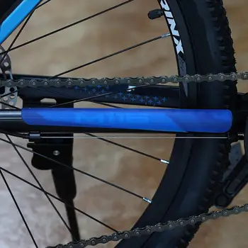 Удобная наклейка на велосипедную раму Гибкая Наклейка на Велосипедную цепь Водонепроницаемый Протектор цепи дорожного велосипеда MTB Защищает цепь рамы  0