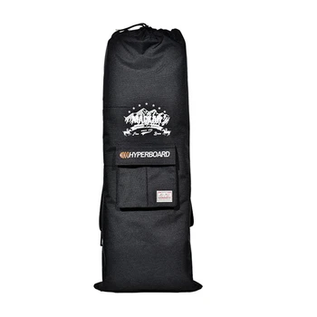 ЭЛОС-MACKAR популярные простые скейтборд рюкзак регулируемые ремни Multi карманы нейлон водонепроницаемый drawstring сумка для скейтборда   10