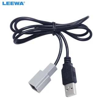 LEEWA 5шт Автомобильные Аудиосистемы, женский USB-кабель-адаптер для LEXUS Toyota Camry Reiz RAV4 Mazda CX5 Plug # CA5106  10
