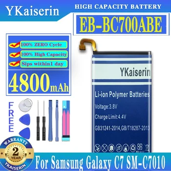 YKaiserin EB-BC700ABE 4800 мАч Батарея Для Samsung Galaxy C7000 C7010 C7018 C7 Pro Duos SM-C701F/DS SM-C700  3