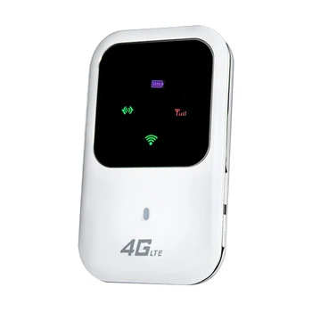 1 комплект 150 Мбит/с Wifi Модем Автомобильный Мобильный Wifi Беспроводная Точка Доступа Белый Со Слотом Для Sim-карты Беспроводной Mifi  0