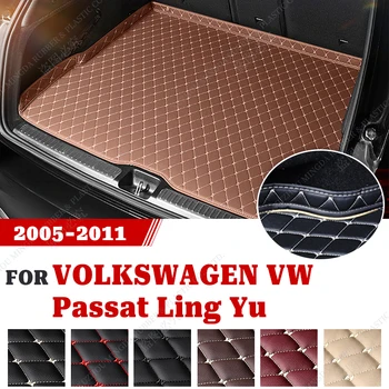 Коврик в багажник автомобиля для VOLKSWAGEN VW Passat Ling Yu 2005-2011 2006 2007 2008 2009 10 Пользовательских автомобильных аксессуаров Для украшения интерьера автомобиля  5