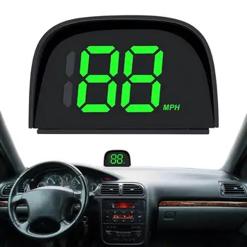 Автомобильный Головной дисплей HUD Auto Speed Heads Up Display Для автомобилей С Предупреждением о превышении скорости Универсальный Головной дисплей Hud для всех транспортных средств  10