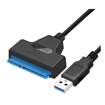 Кабель USB Sata Адаптер от Sata 3 до USB 3.0 Кабель-адаптер USB Sata Поддержка 2,5-дюймового Ssd жесткого диска Hdd  5