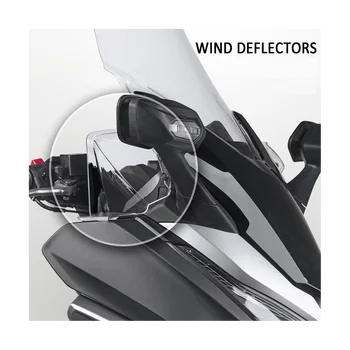 Обтекатель Воздушного Дефлектора Лобового Стекла мотоцикла с Боковым Крылом для Honda Forza 350 Forza250 Forza350 2019-2022 (Прозрачный)  5
