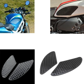 Тяговая Накладка для захвата бака мотоцикла Для Kawasaki Z1000 ZX6R Боковая Газовая Защита Колена Для Yamaha R1 R6 Для Honda CBR600RR CBR1000RR  10