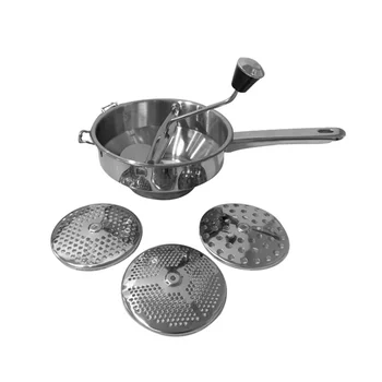 Ручной миксер для картофеля из нержавеющей стали, Машинка для приготовления пюре, Многофункциональная плита для пищевых добавок, овощей и фруктов  10