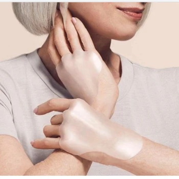 Силиконовая прокладка против морщин для лица, лба, шеи, наклейки для ухода за руками, средство против старения кожи, пластырь для подтяжки кожи, Многоразовая косметика  5