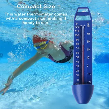 Термометр для бассейна Универсальные Аксессуары для Садовых бассейнов Измерительный Прибор для измерения температуры воды Датчик-тестер  10