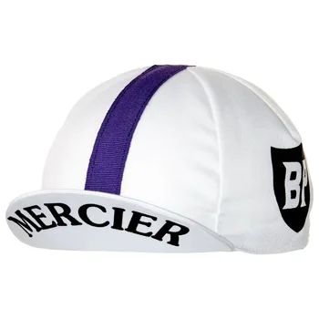 Велосипедные кепки MERCIER в стиле ретро, Белая велосипедная шляпа Gorra Ciclismo  10