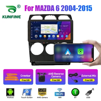10,33 Дюймовый Автомобильный Радиоприемник Для MAZDA 6 2004-2015 2Din Android Восьмиядерный Автомобильный Стерео DVD GPS Навигационный Плеер QLED Экран Carplay  5