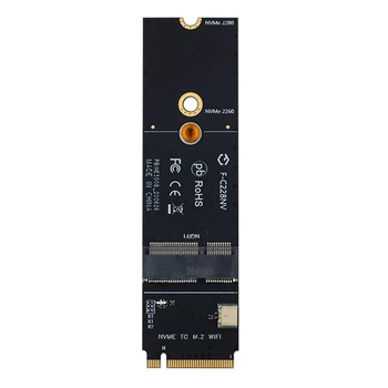 Беспроводной Слот для Ключей M.2 A + E к M.2 M Ключу Wifi Bluetooth Адаптер для AX200 9260 Bcm94352Z Карта NVMe PCI Express SSD Порт  5