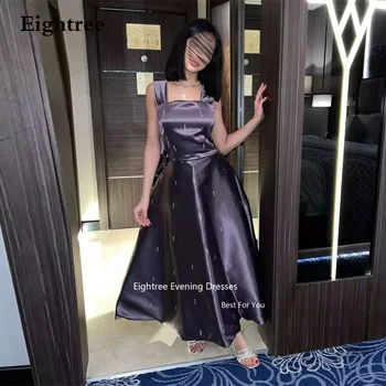 Винтажные вечерние платья Eightree длиной до щиколоток на бретельках трапециевидной формы Abendkleider Dubai Vestidos для официальных мероприятий 2023 г.  10